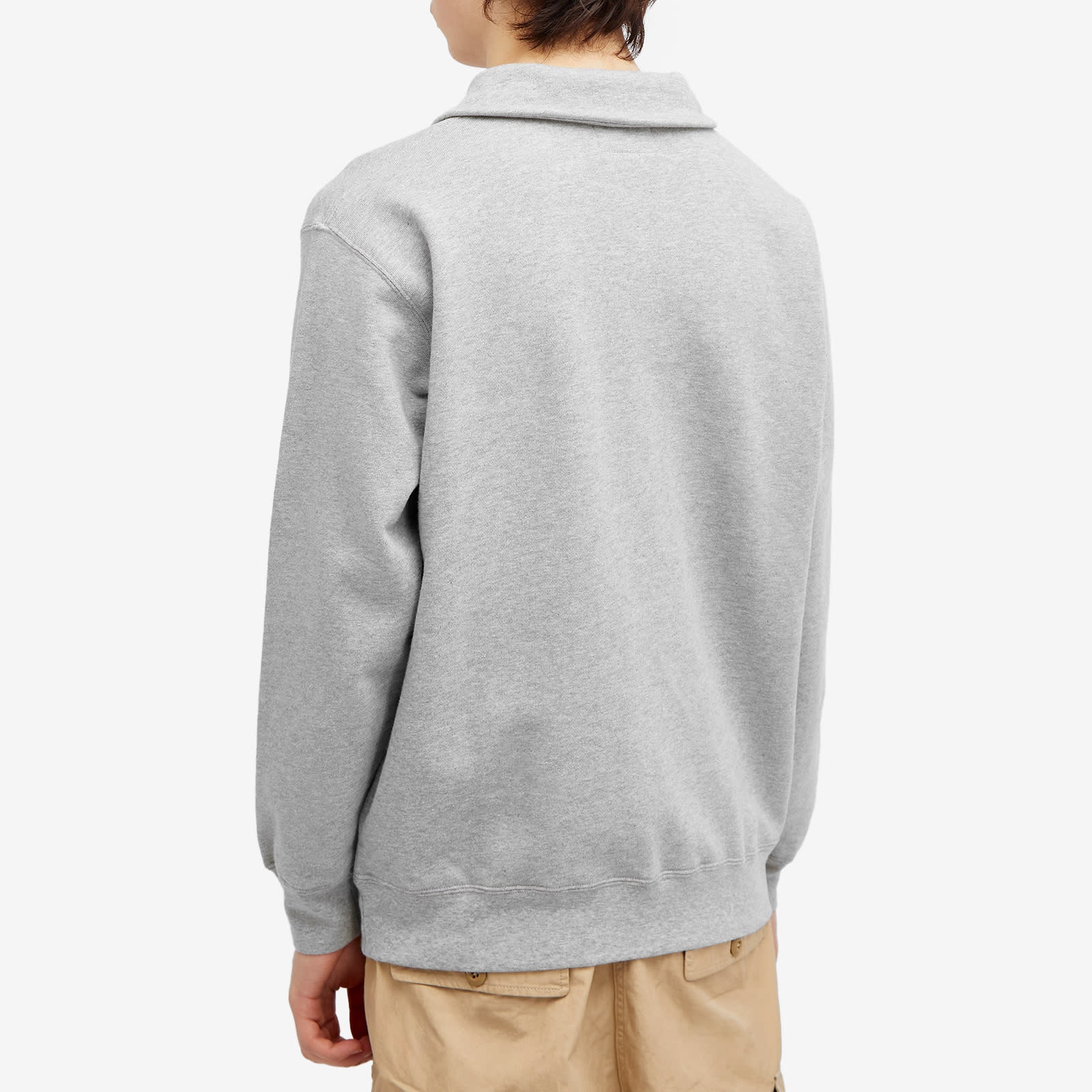 Beams Plus Half Zip Sweatshirt - 3