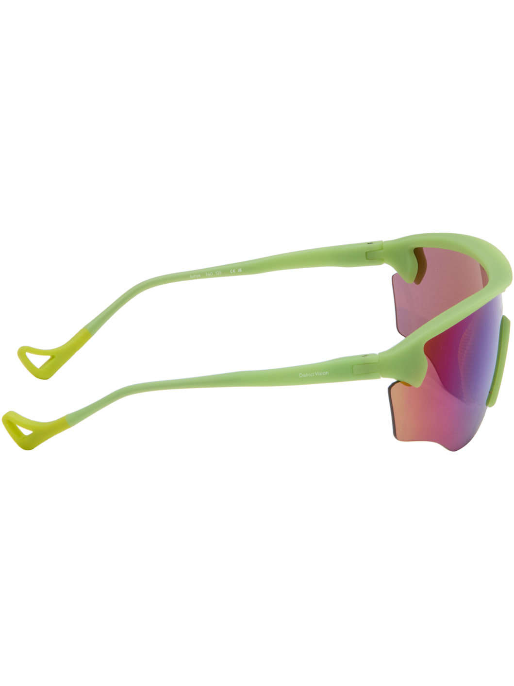 Green Junya Racer Sunglasses - 2