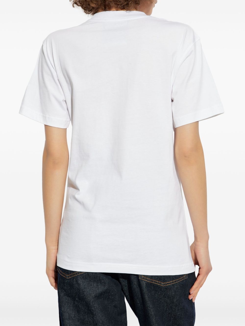 slogan-print T-shirt - 4