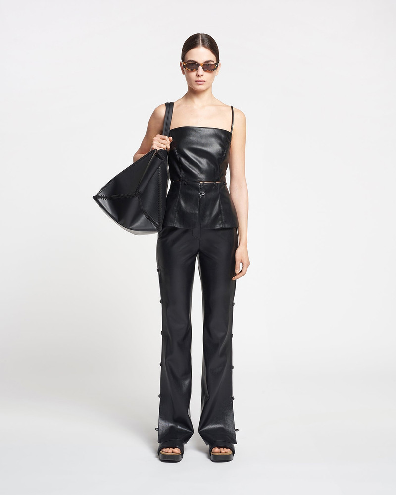 Nanushka Okobor™ Alt-Leather Top outlook
