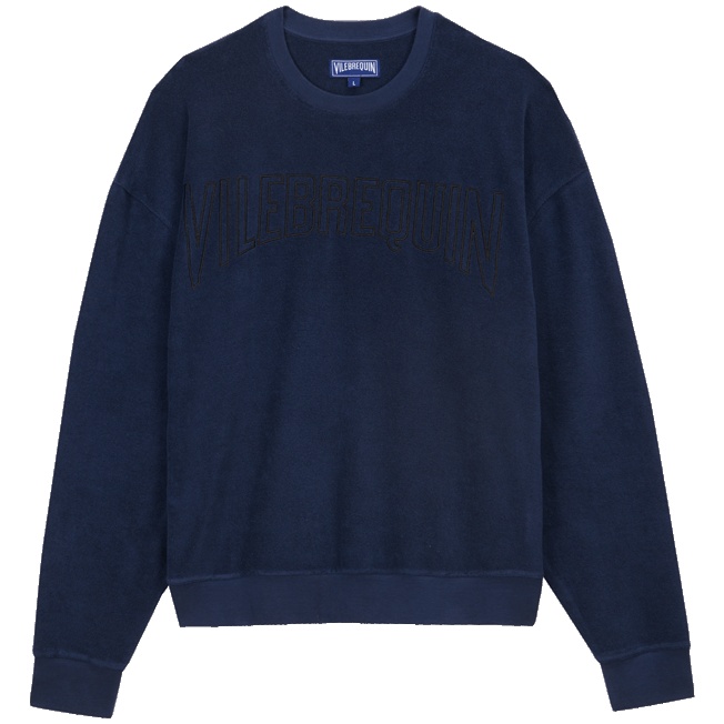 Unisex Terry Crew Neck Sweater - 1