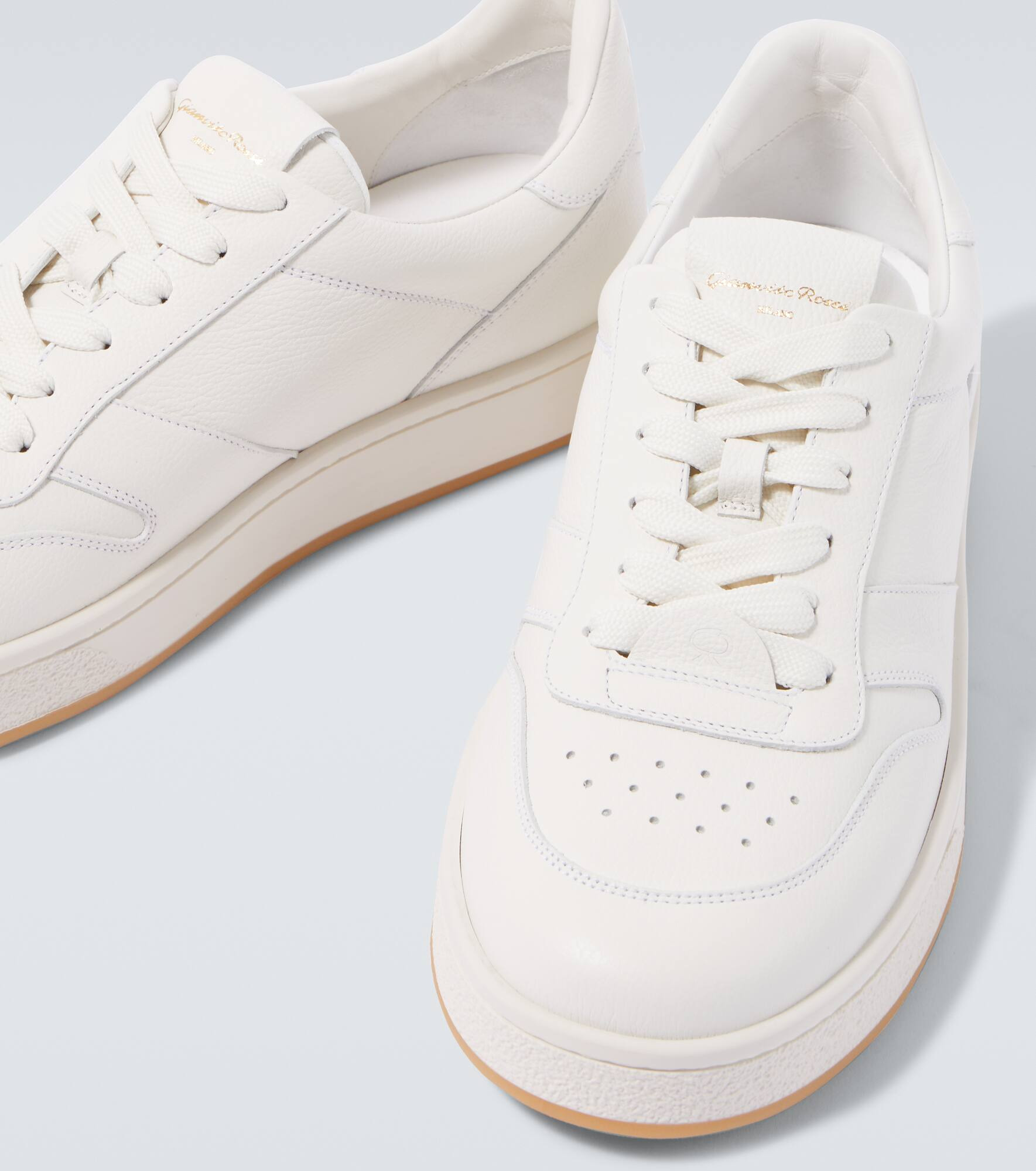 Slam leather sneakers - 3