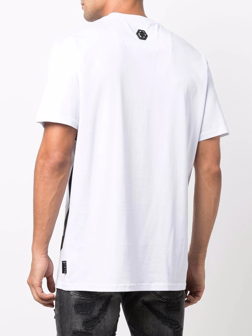 oversized logo print T-shirt - 4