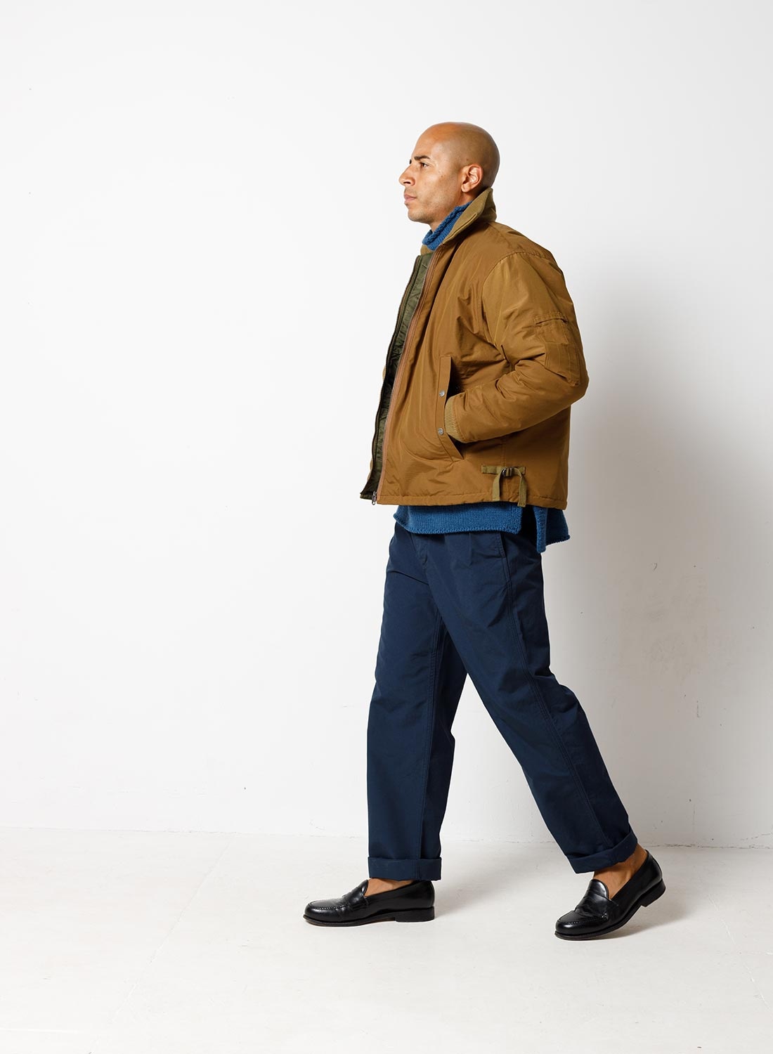 Tank Jacket in Tan - 3