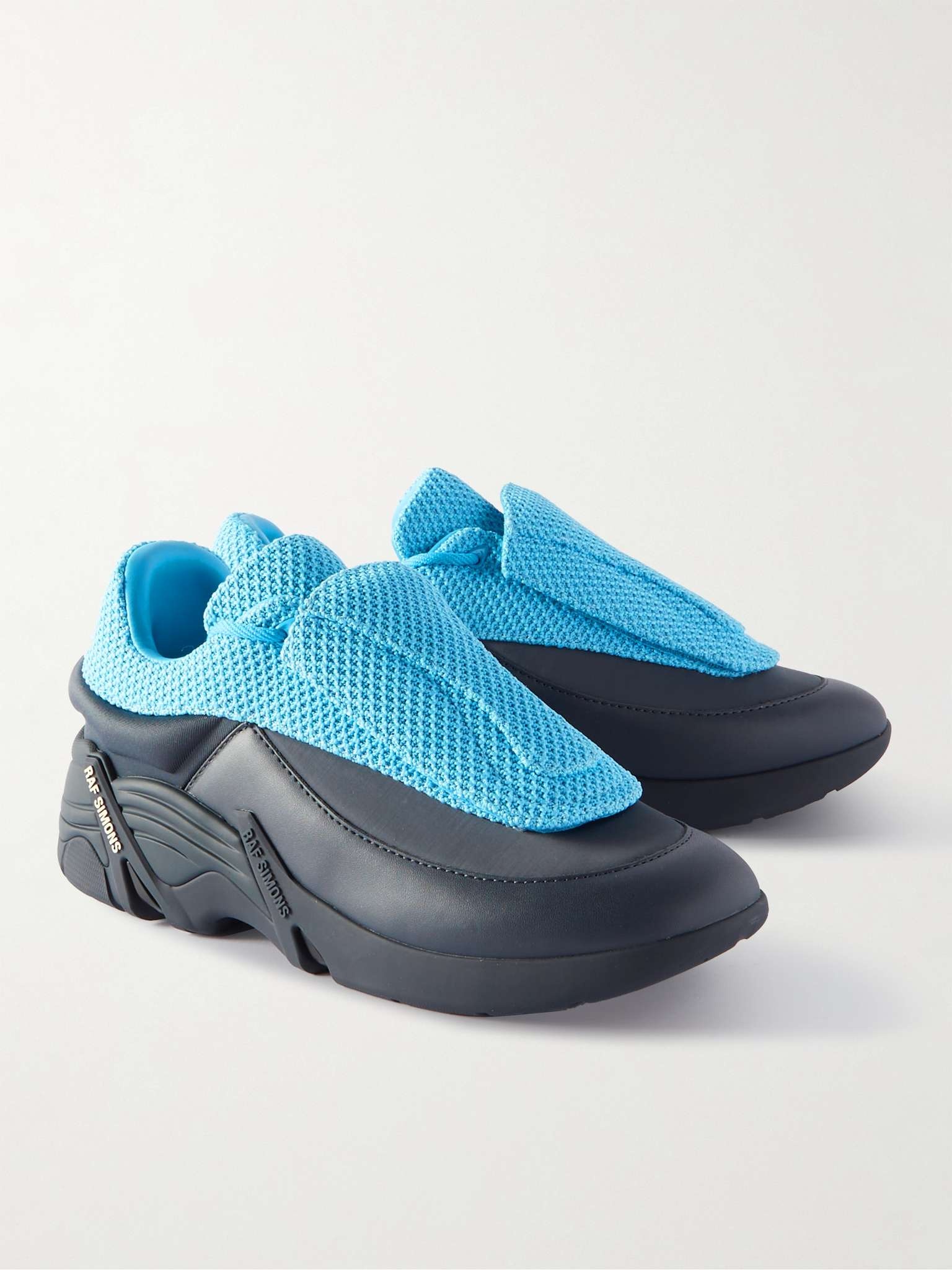 Antei Mesh, Faux Leather and Nylon Sneakers - 4