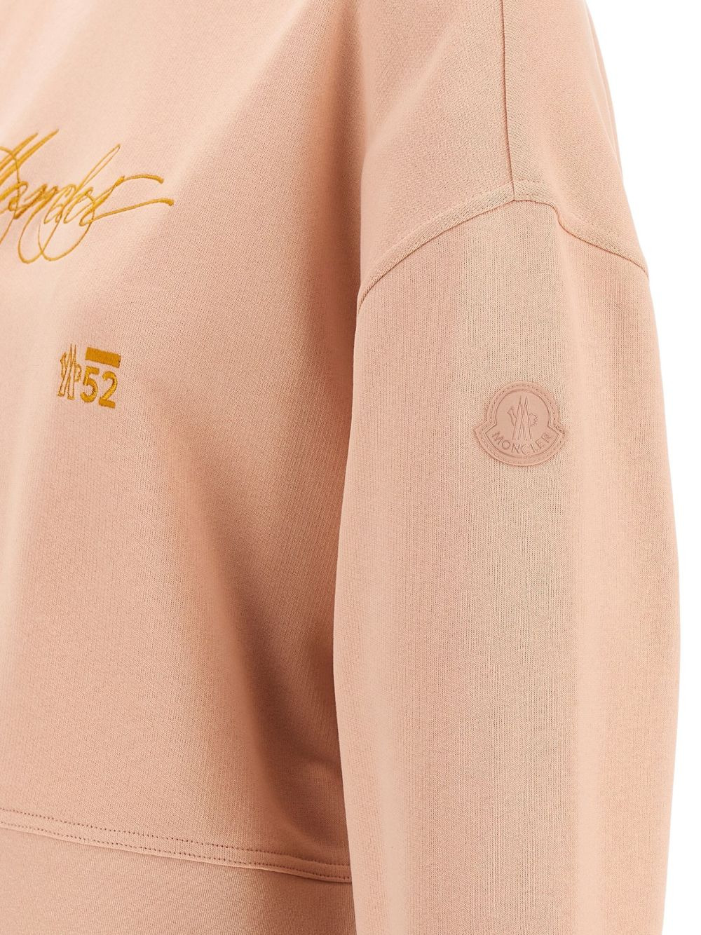 embroidered crew-neck sweatshirt - 4