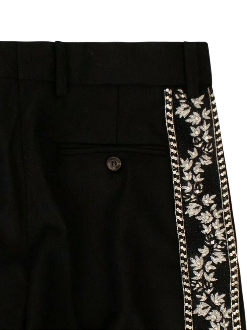 beaded guitar strap trousers - 3