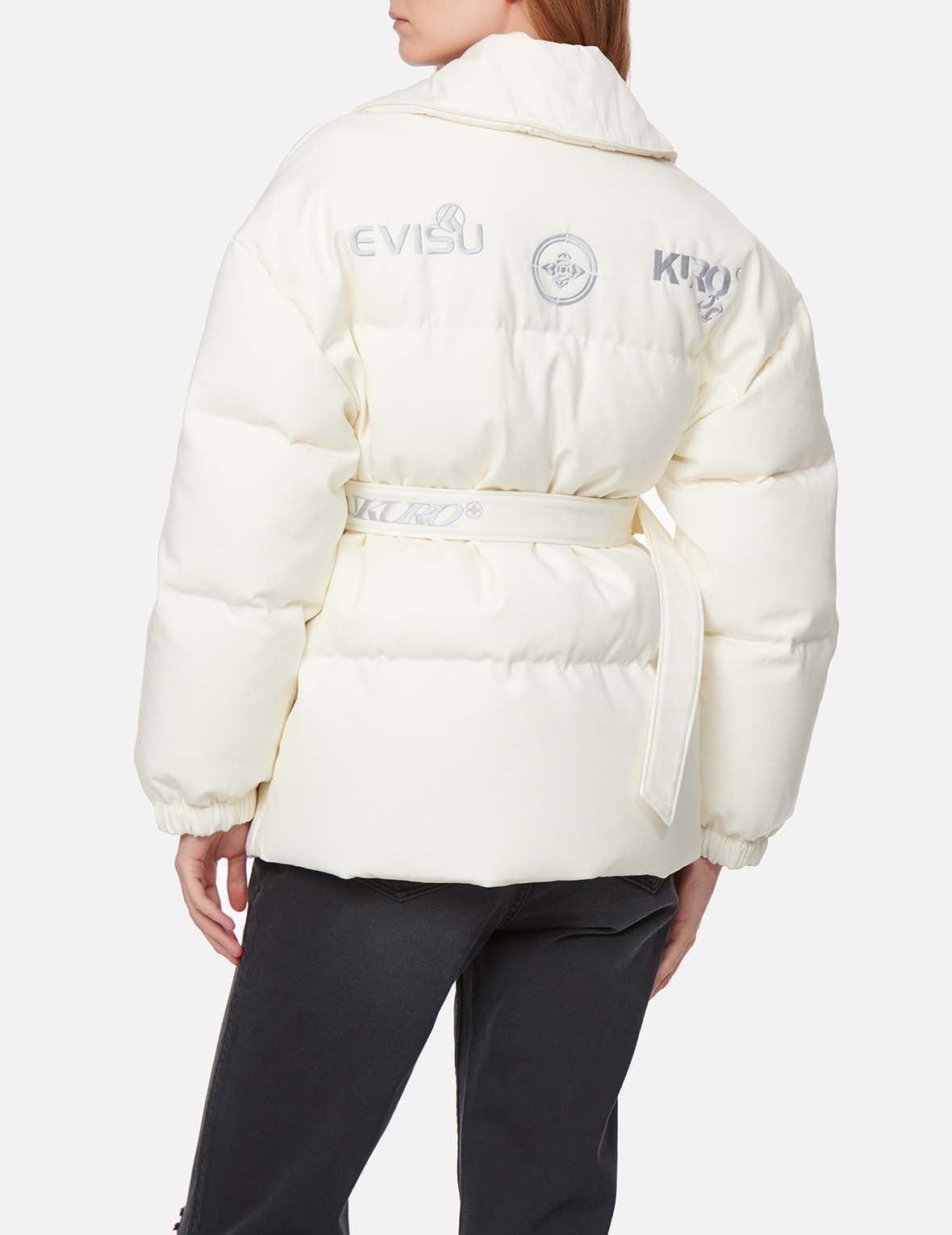 Padded Blazer Style Down Jacket - 3