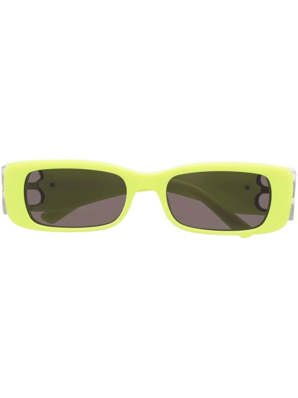 rectangle-frame logo sunglasses - 1