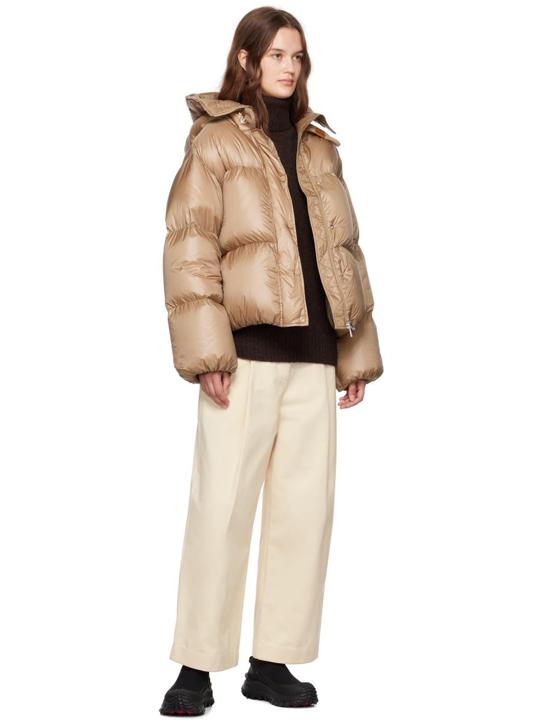 Beige Borey Down Jacket - 5