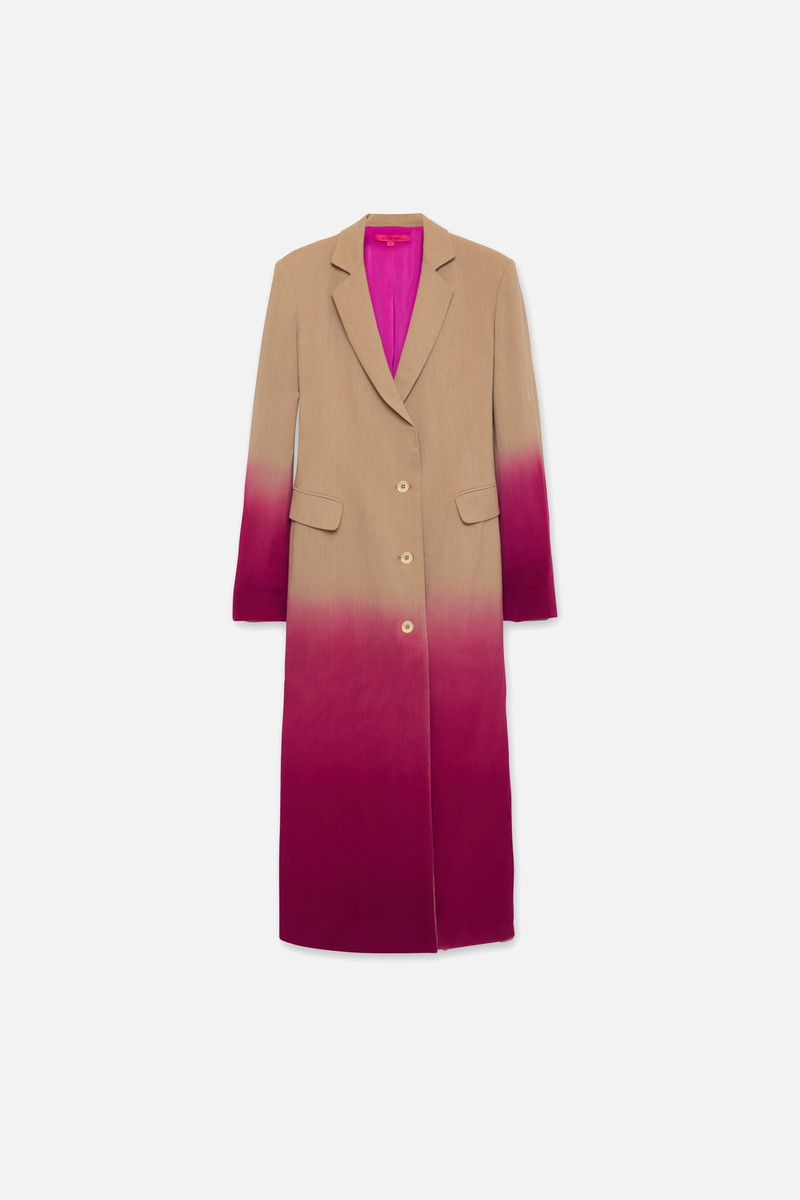 DOUBLE BREASTED LONG BLAZER 1