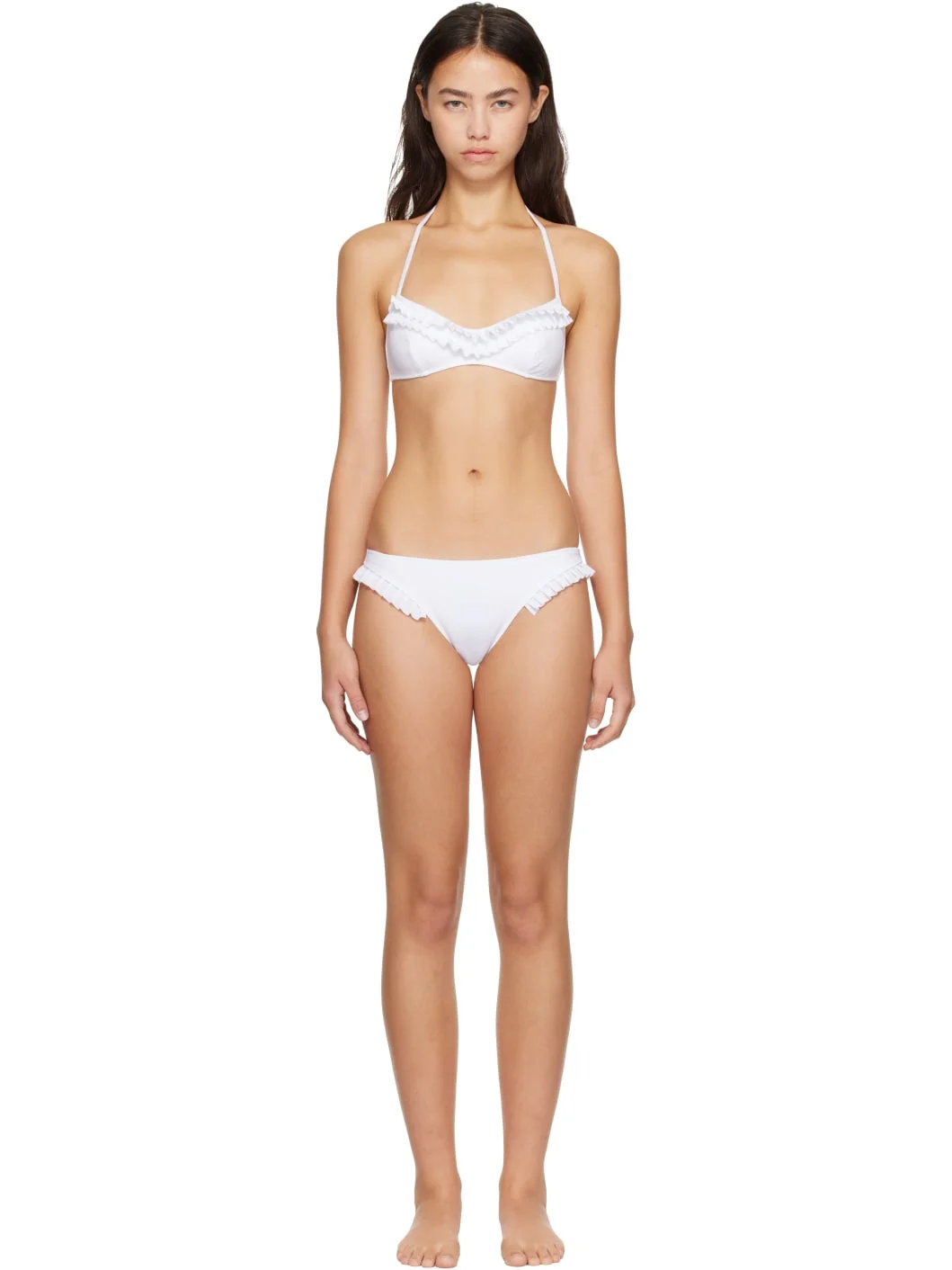 White Sophie Bikini Bottom - 1