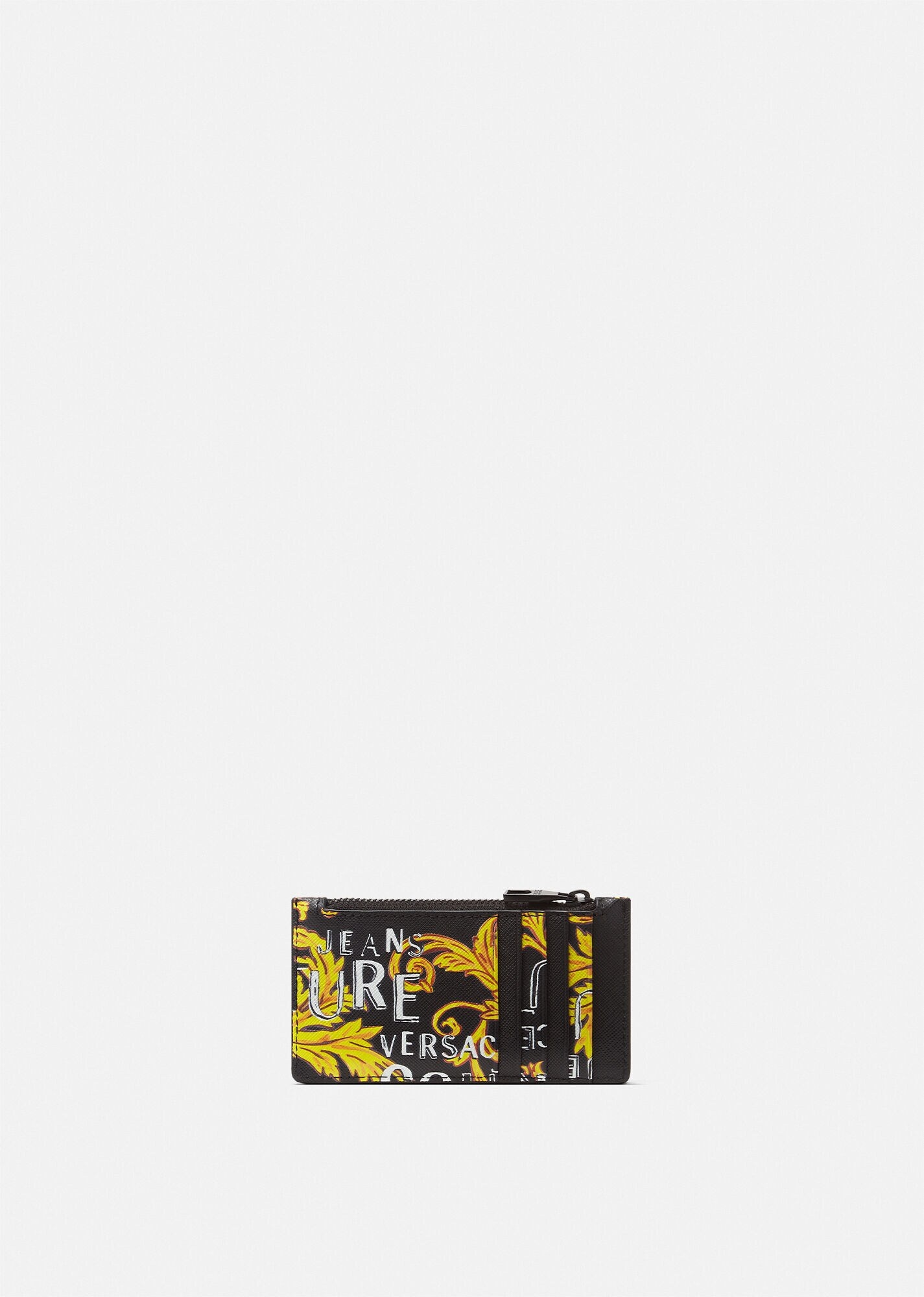 Logo Couture Zip Card Holder - 3