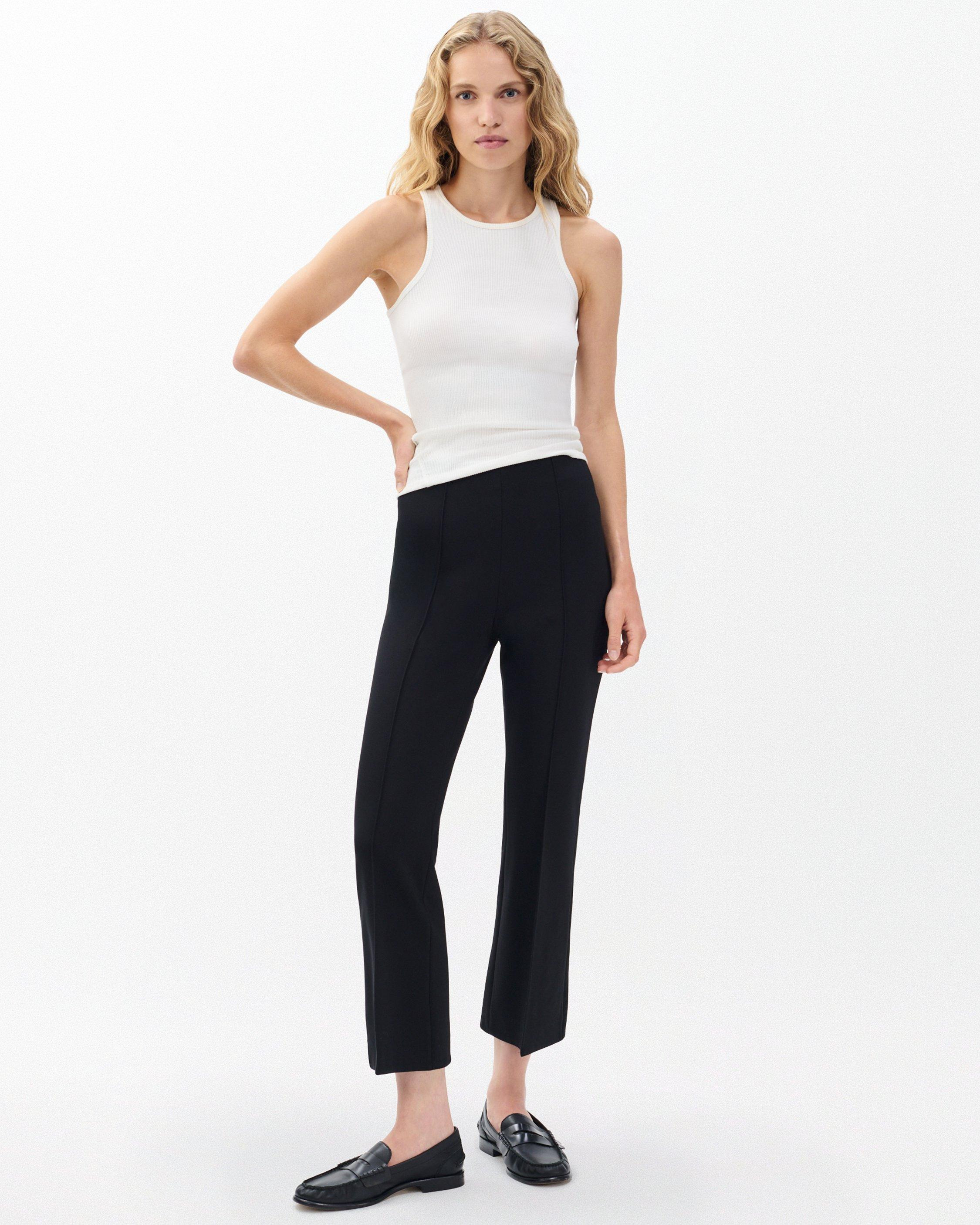 Irina Ponte Slim Fit Kick Flare Pants - 3