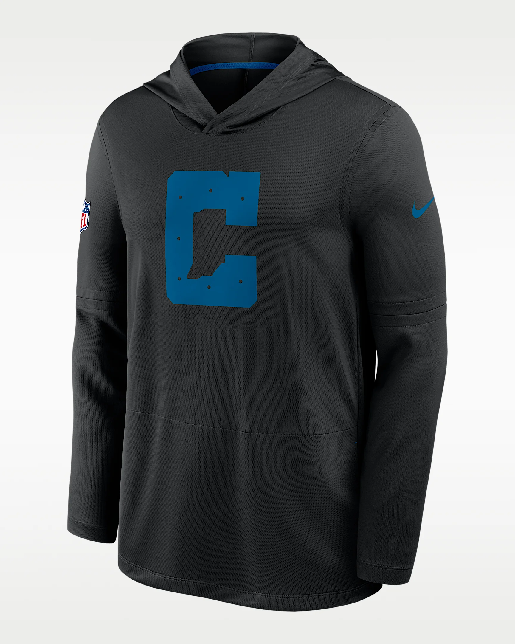 Indianapolis Colts Alt Men's Nike Dri-FIT NFL Long-Sleeve Hooded Top - 1