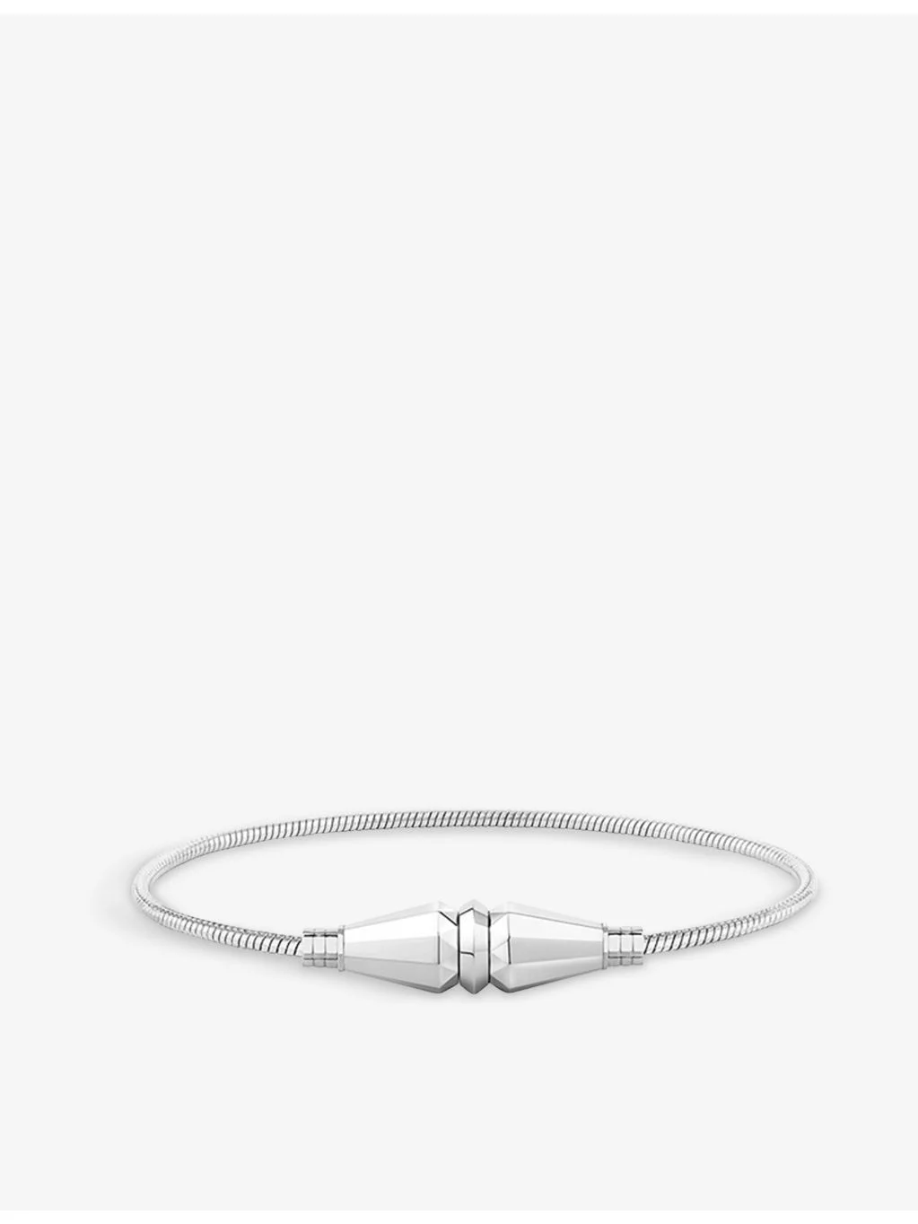 Jack de Boucheron single 18ct white-gold bracelet - 1
