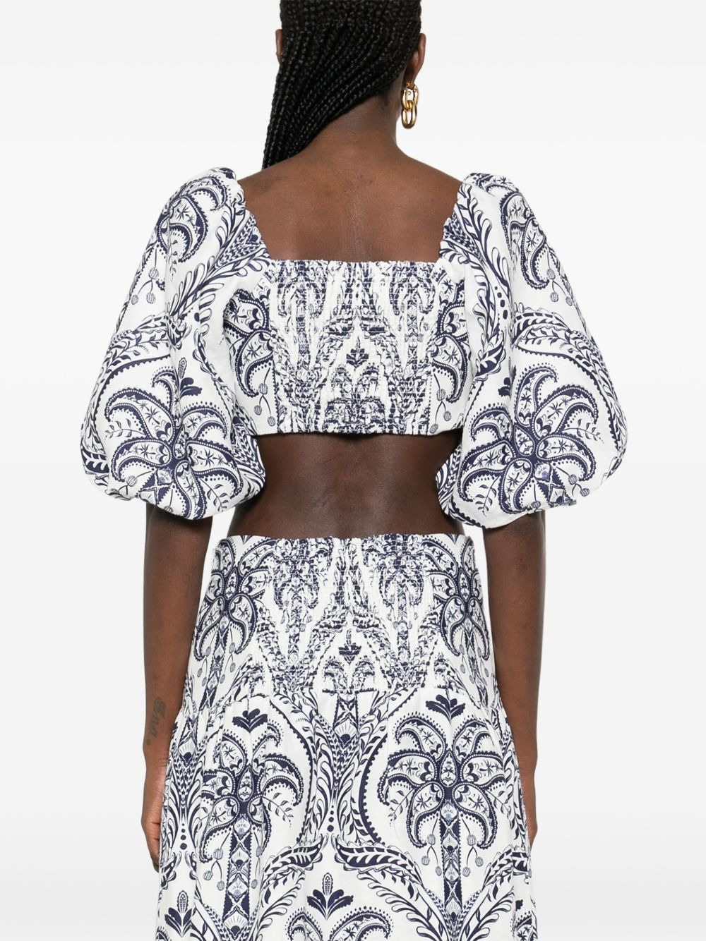 tropical cameo top - 4