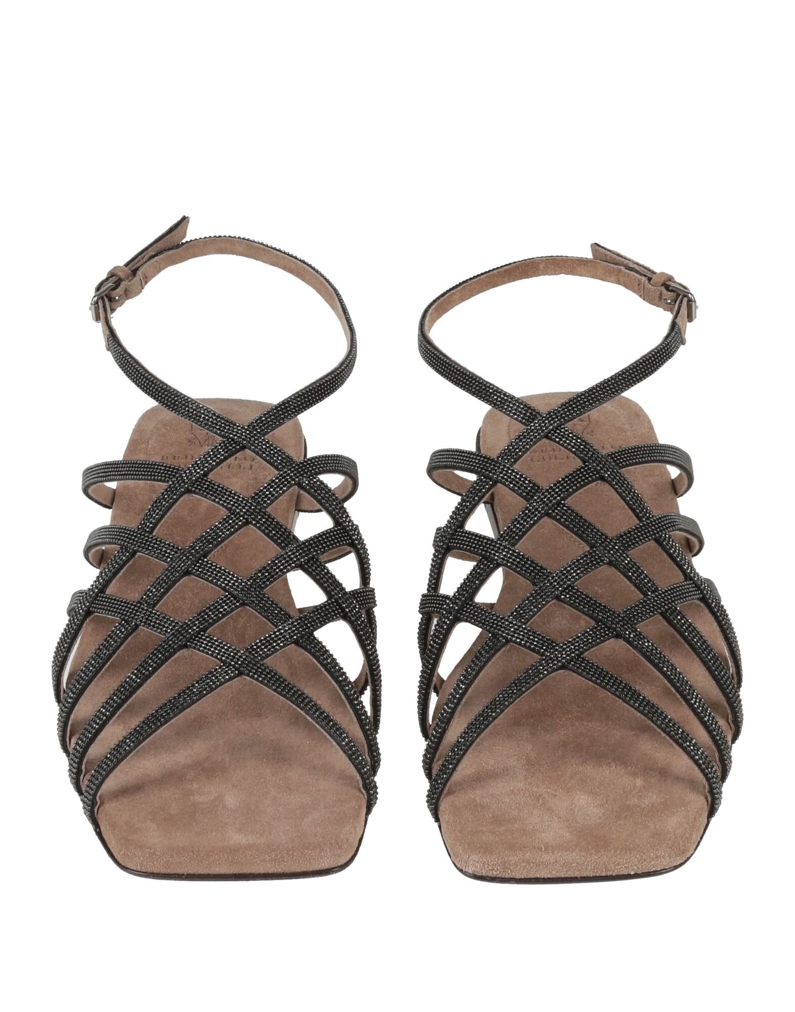 Steel grey Women's Sandals - 4