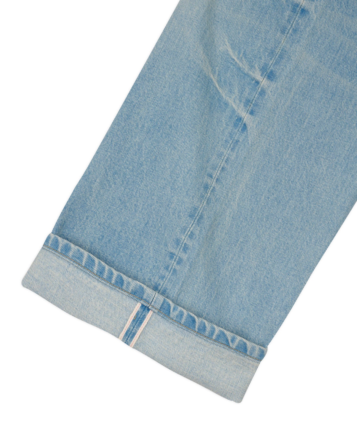 Type 00 15oz Selvedge Denim Pant - Light Washed Indigo - 10