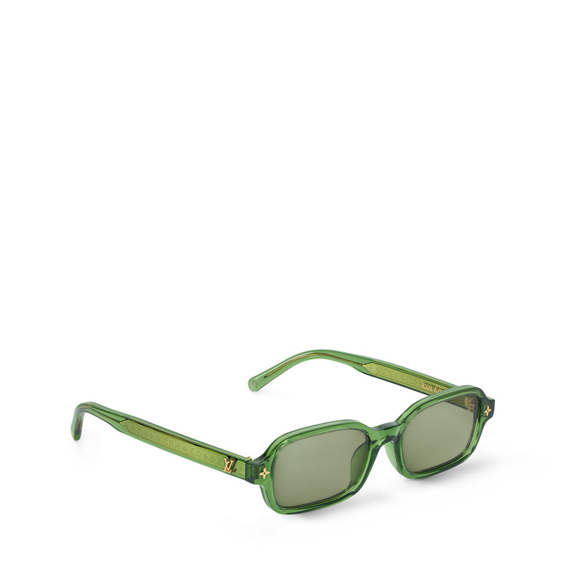 LV Aura Low Rectangle Sunglasses 1