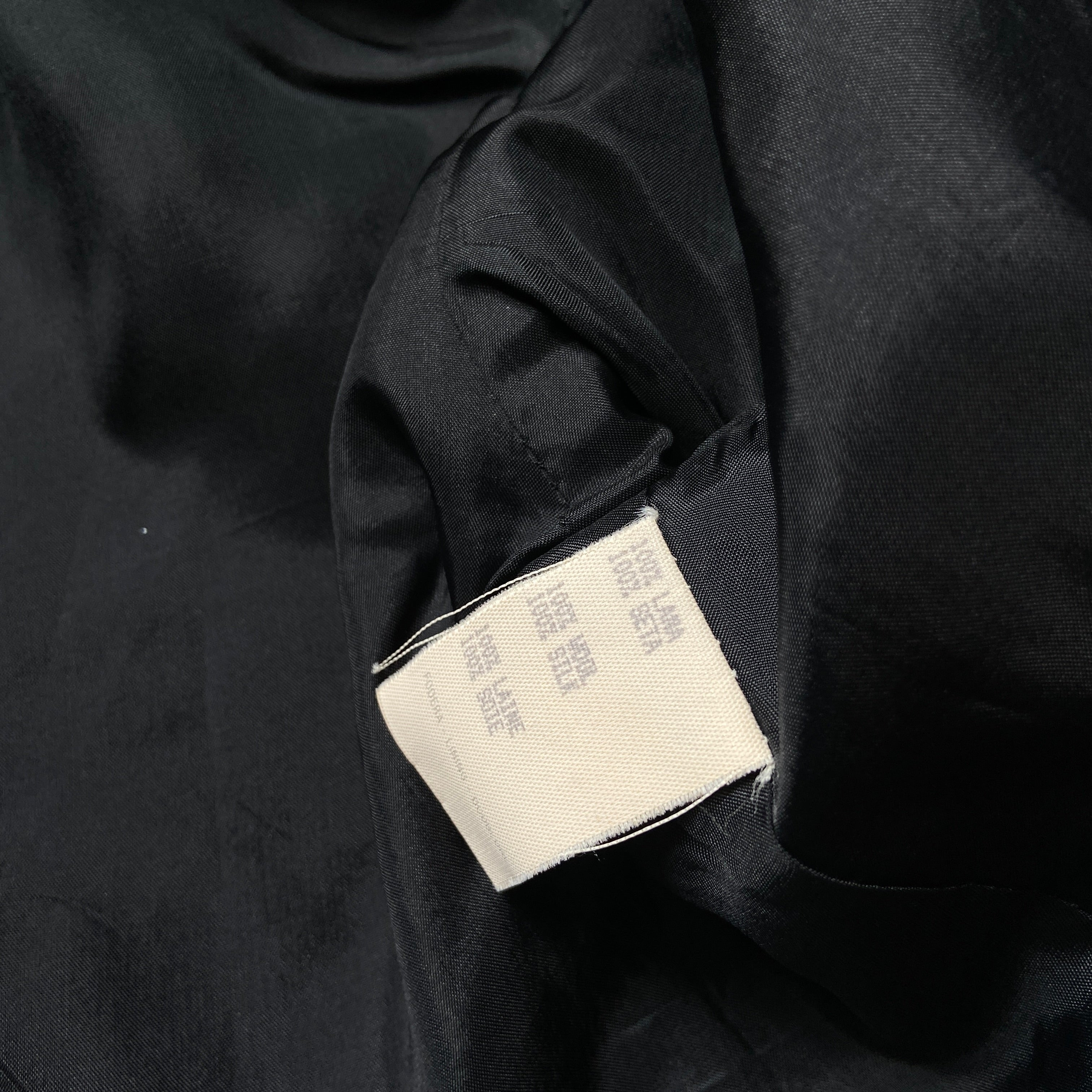 Gianni Versace 1987 fall cropped power shoulder wool silk blazer 40 - 12