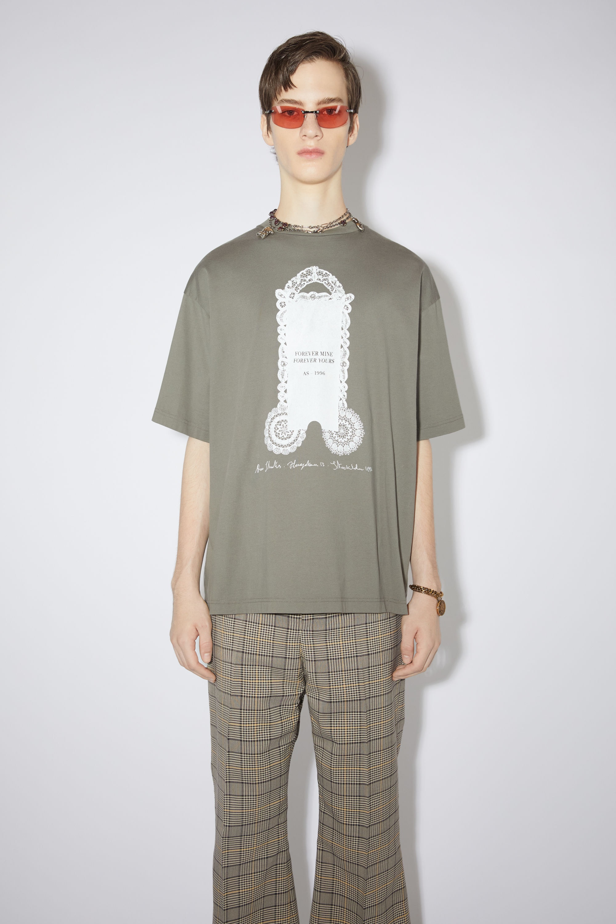 Printed t-shirt - Dark grey - 2