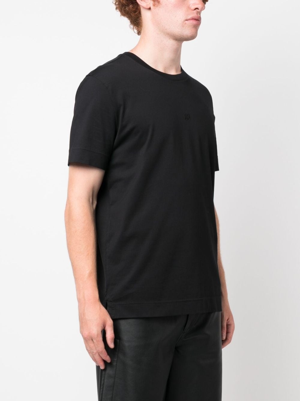 tonal cotton T-shirt - 3