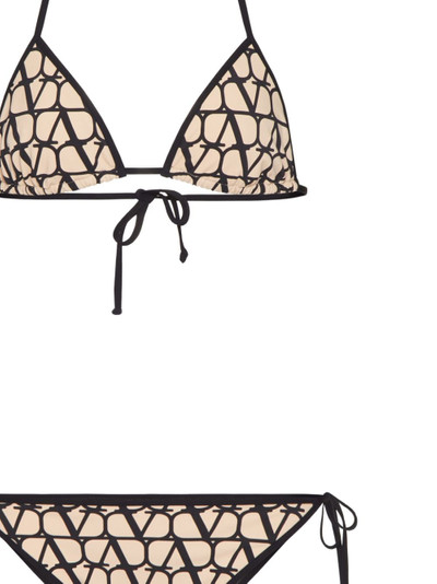 Valentino Toile Iconographe side-tie bikini set outlook