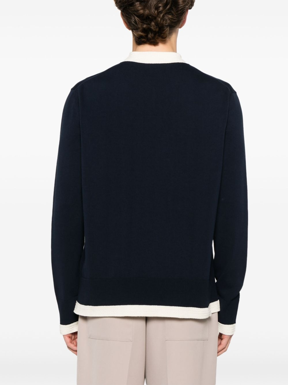 V-neck sweater - 4