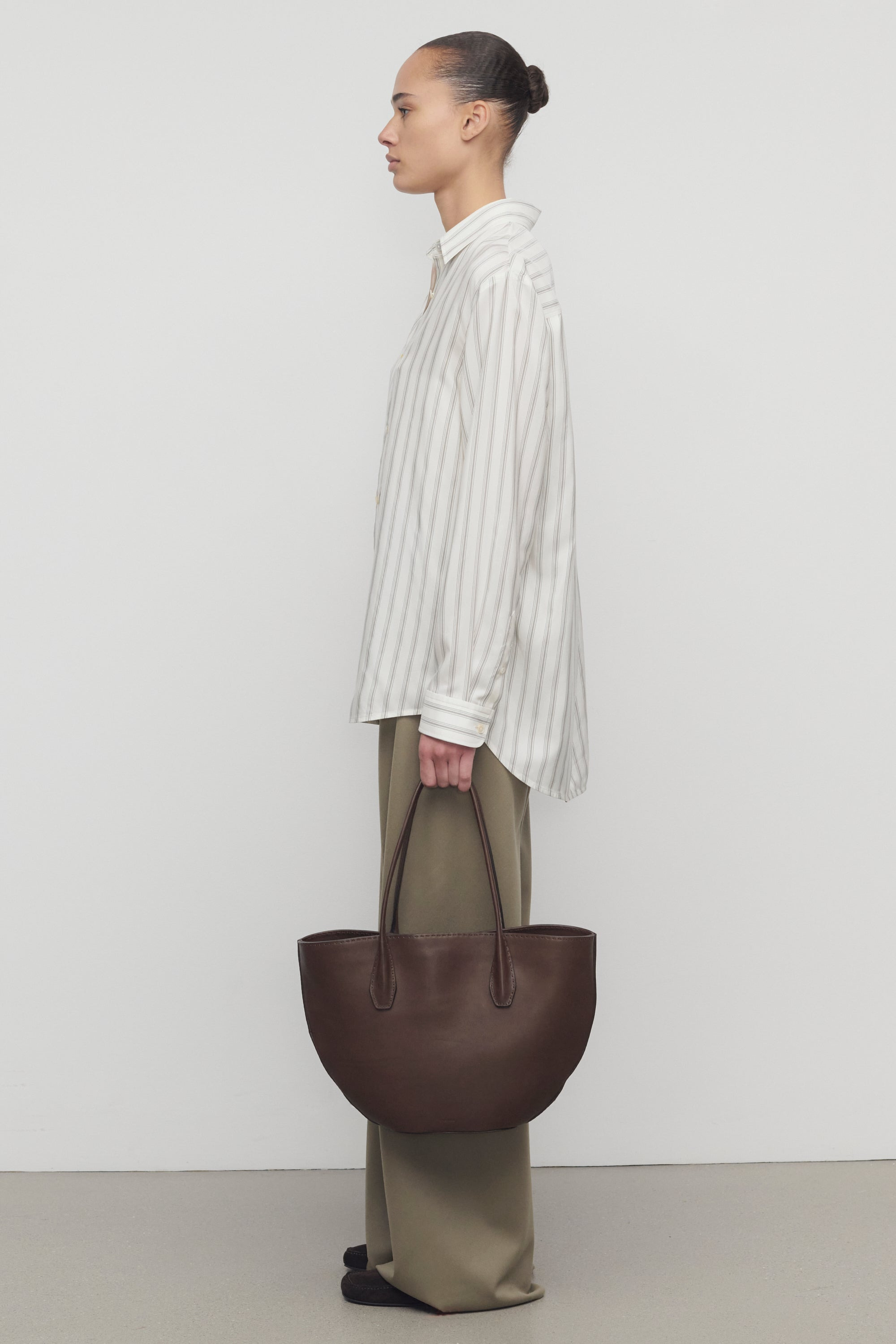 Gala Pant in Virgin Wool - 4