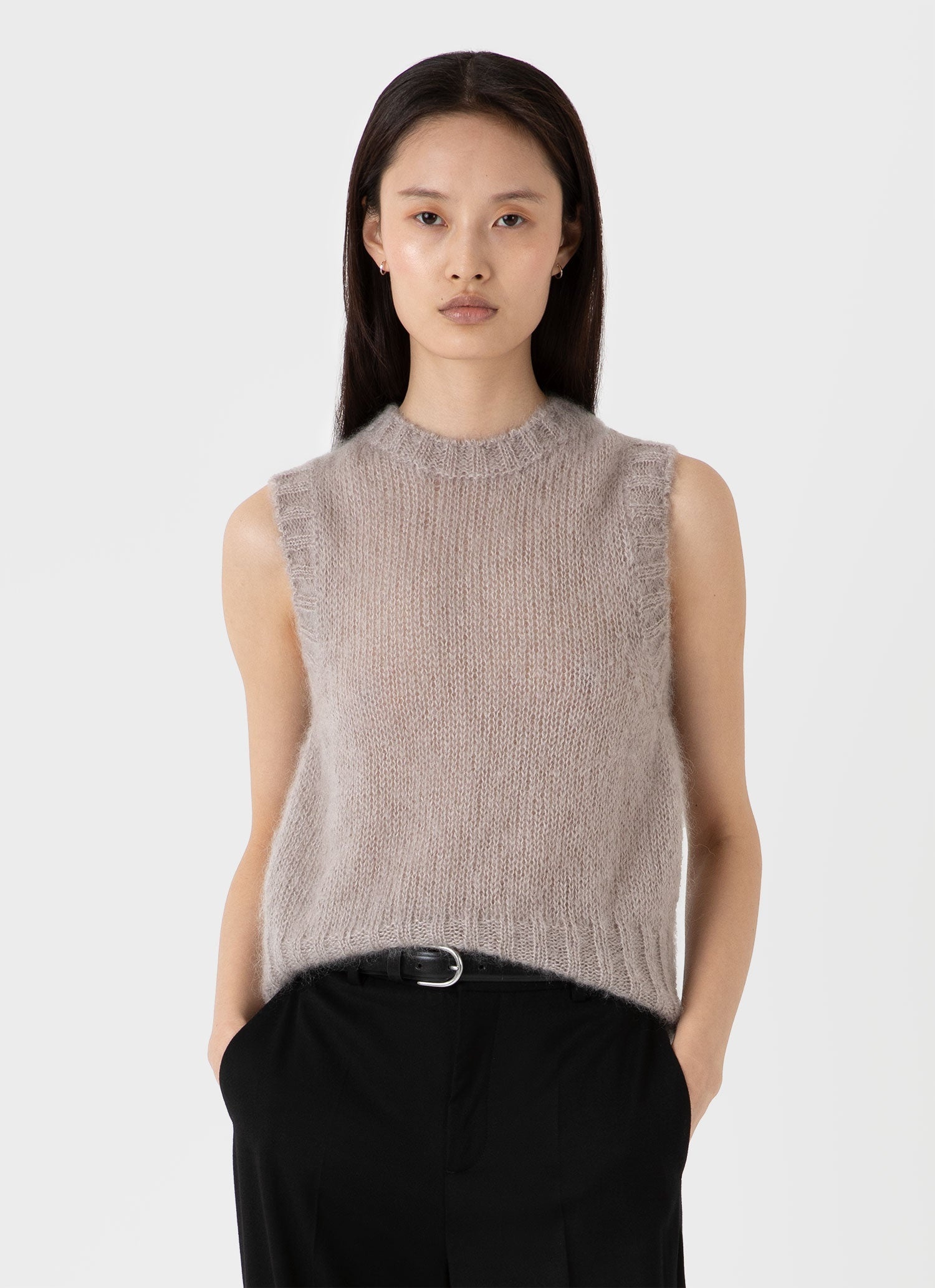 Mohair Silk Vest - 1