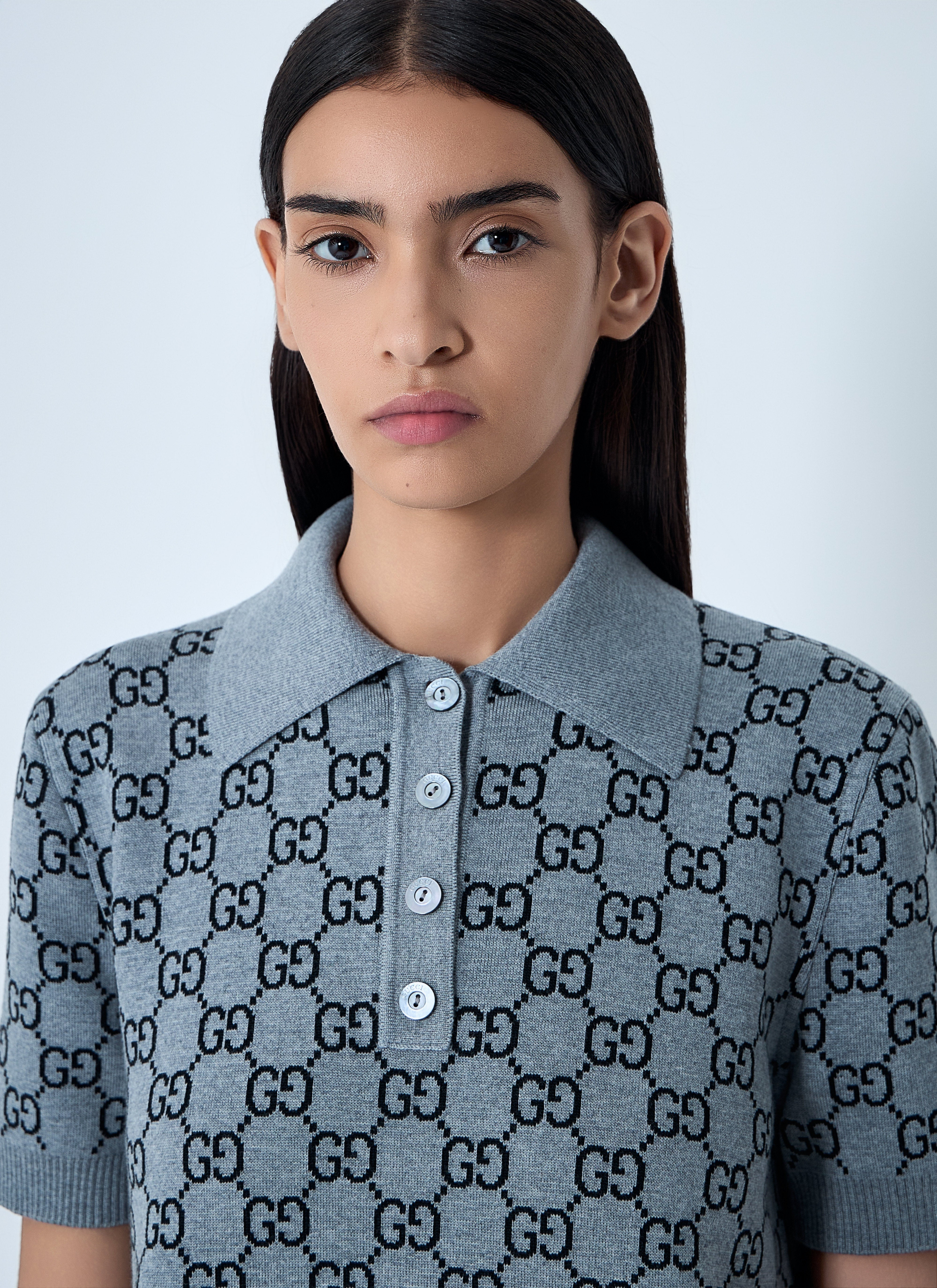 Gucci Women Polo Mini Dress - 5