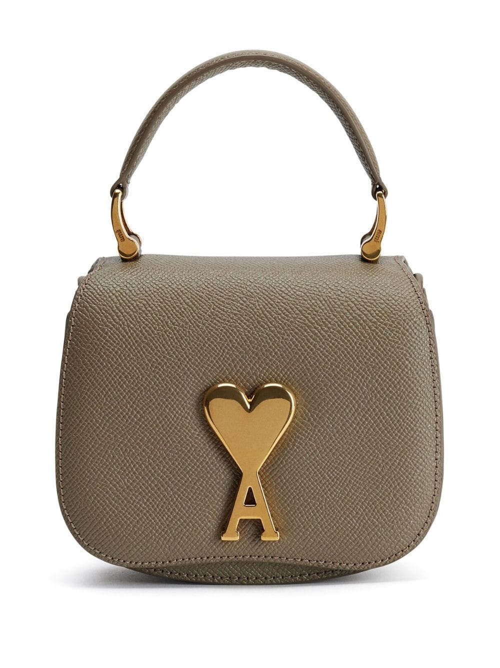 logo-plaque shoulder bag - 1