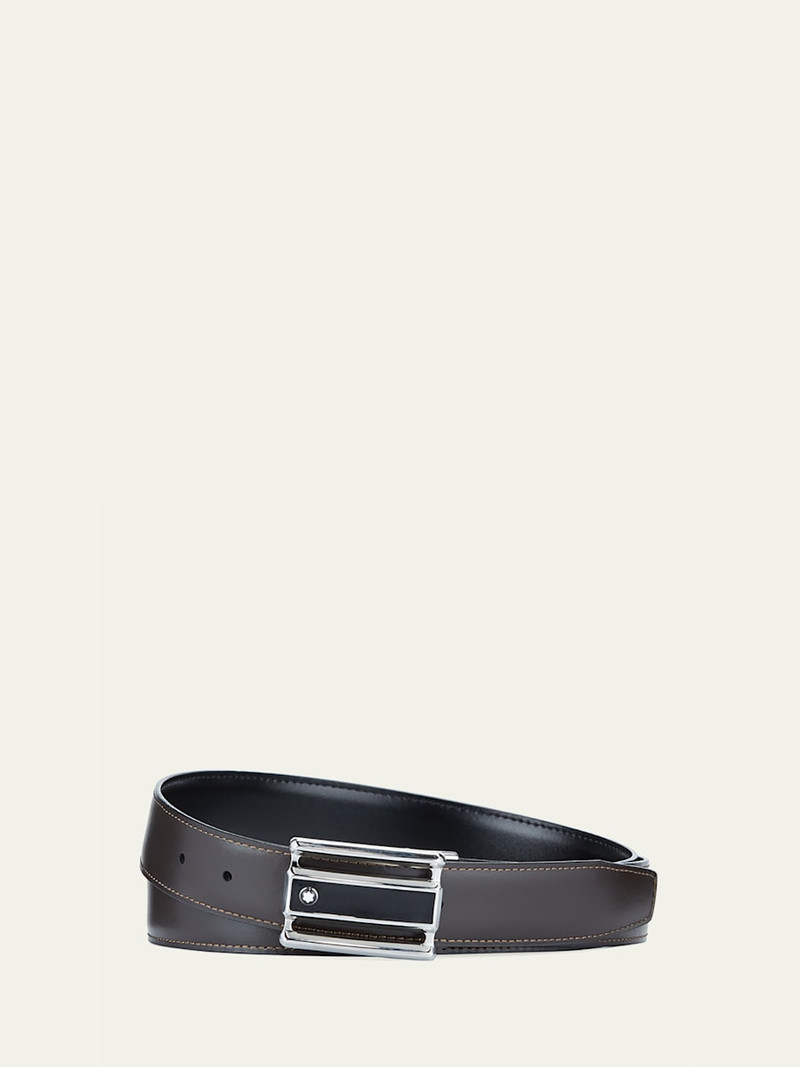 Montblanc Men's Reversible Cut-To-Size Business Belt outlook