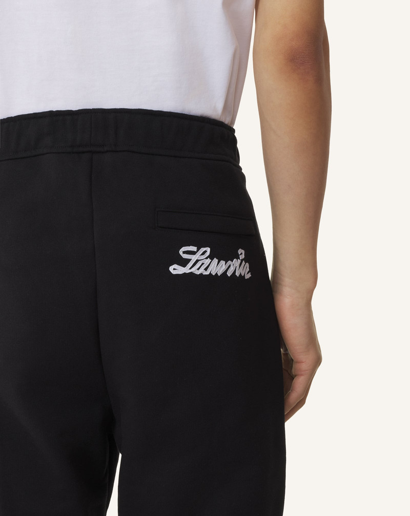 LANVIN RIBBON JOGGING PANTS IN COTTON 5