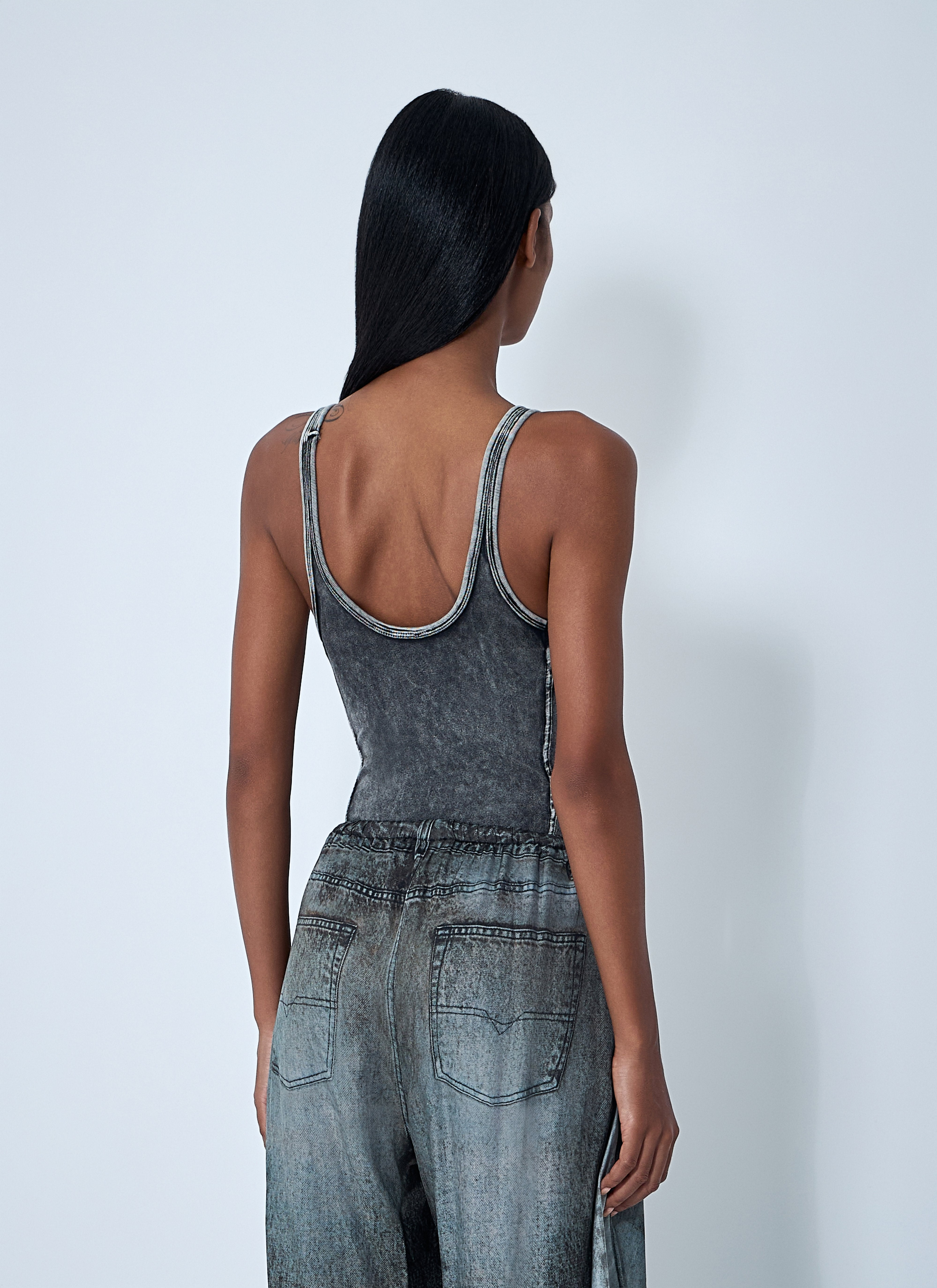 Diesel Women Phoebe-Dnm Bodysuit - 4