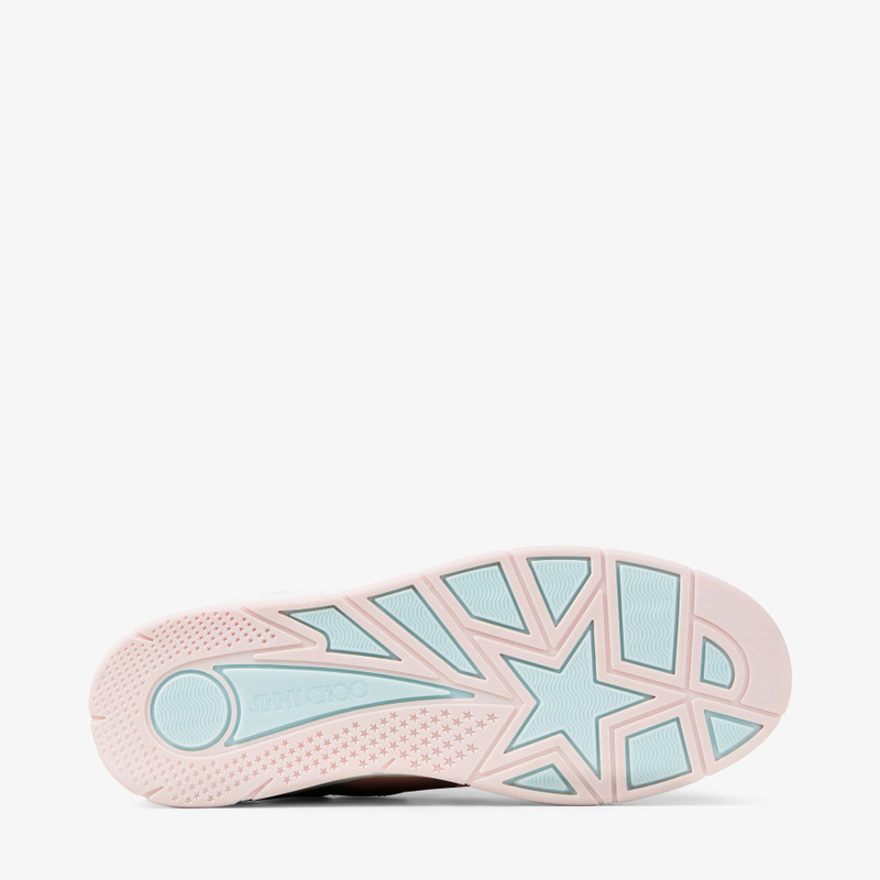Florent/F
Powder Pink and Pastel Mix Leather Trainers 5
