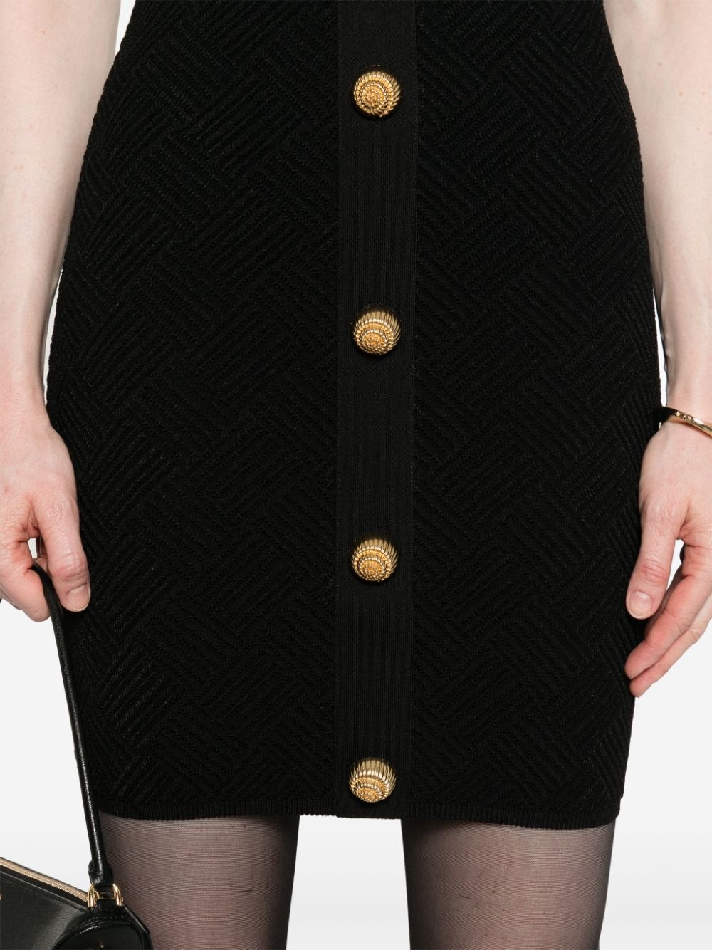 halterneck mini dress - 5