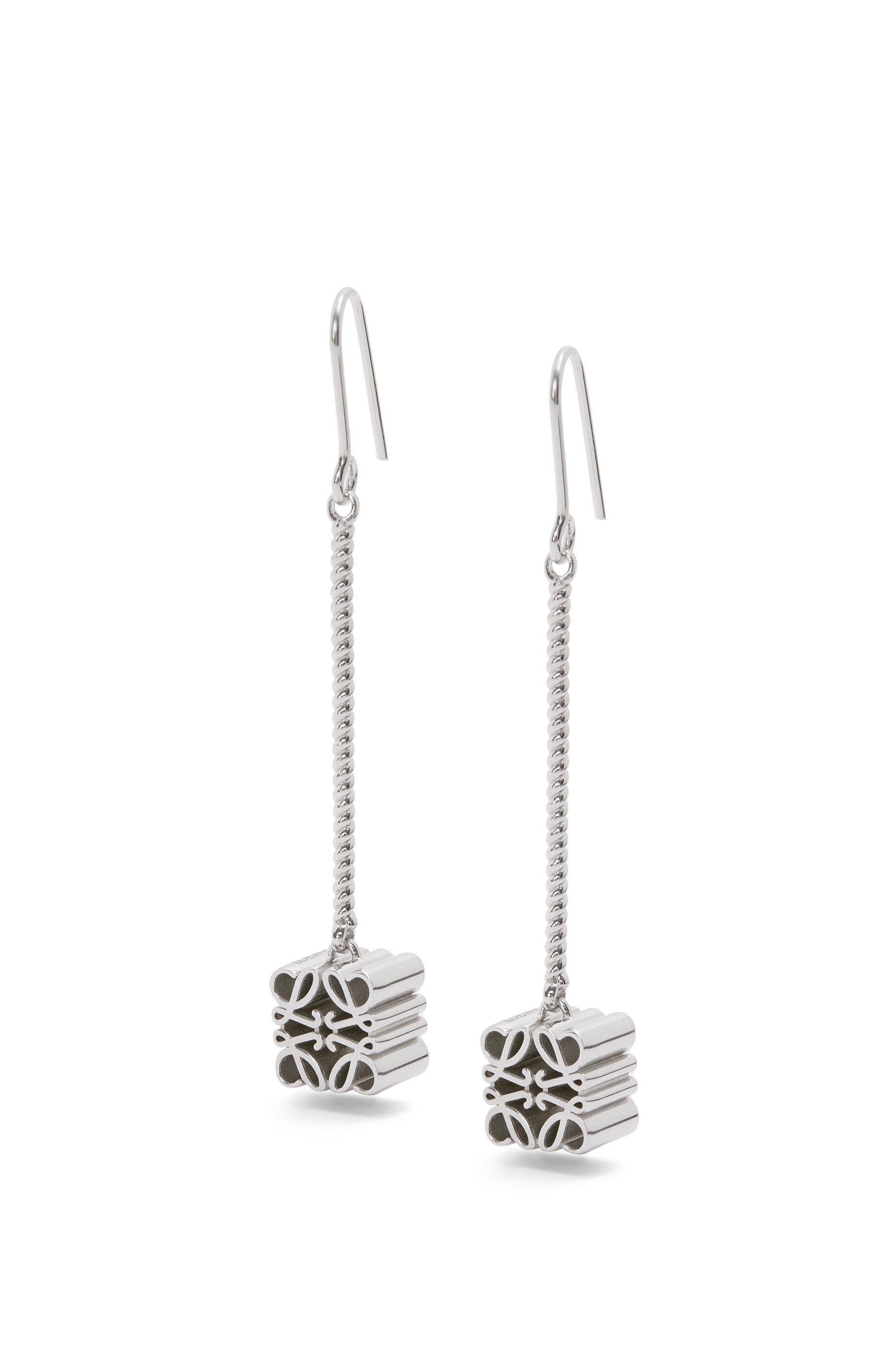 ピアス Anagram sterling silver drop earrings Loewe - Anagram sterling silver drop earrings Loewe