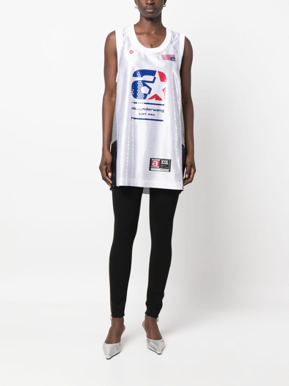 Alexander Wang White Astar Tank Top Alexander Wang