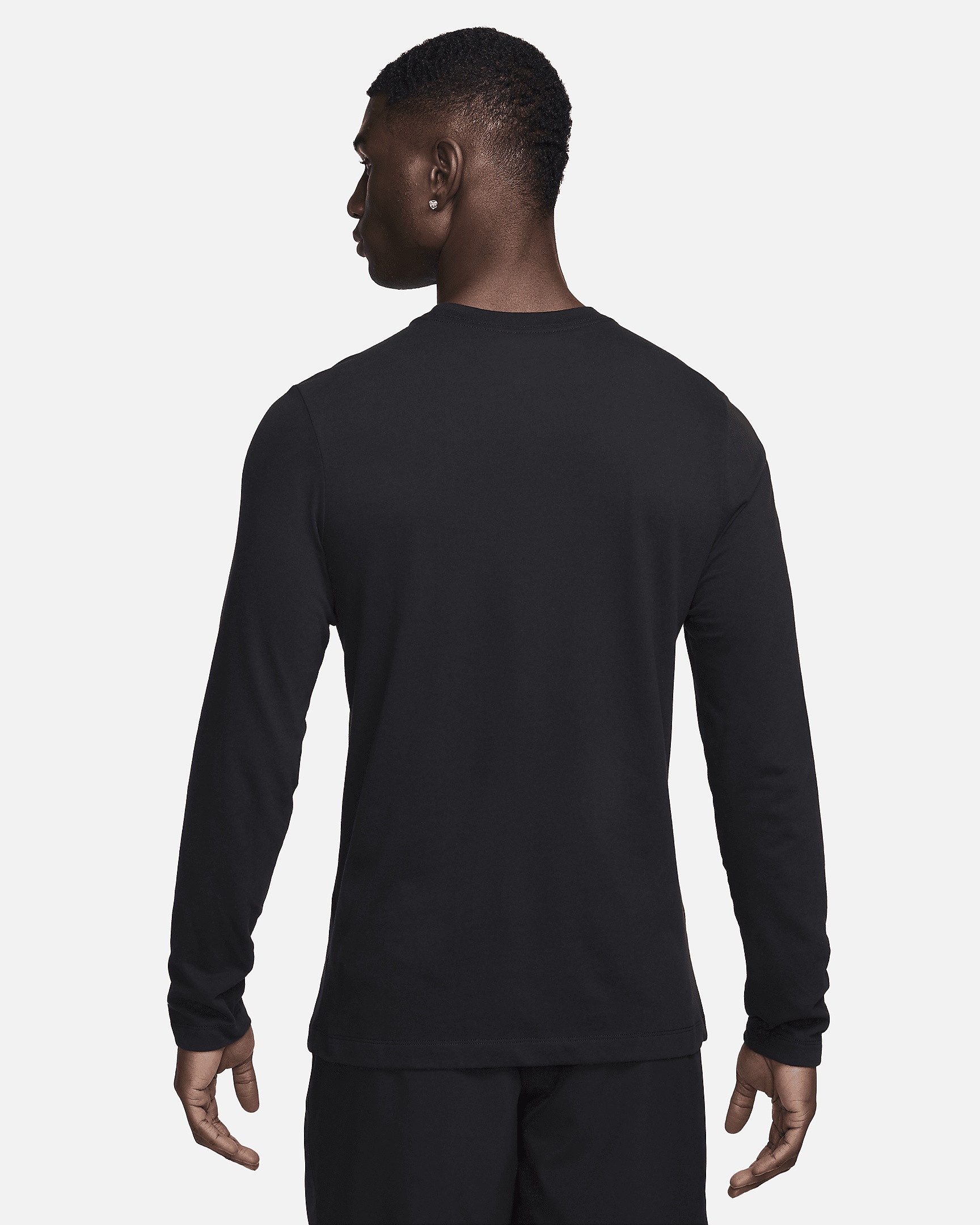 Nike Men's Dri-FIT Long-Sleeve Fitness T-Shirt - 2