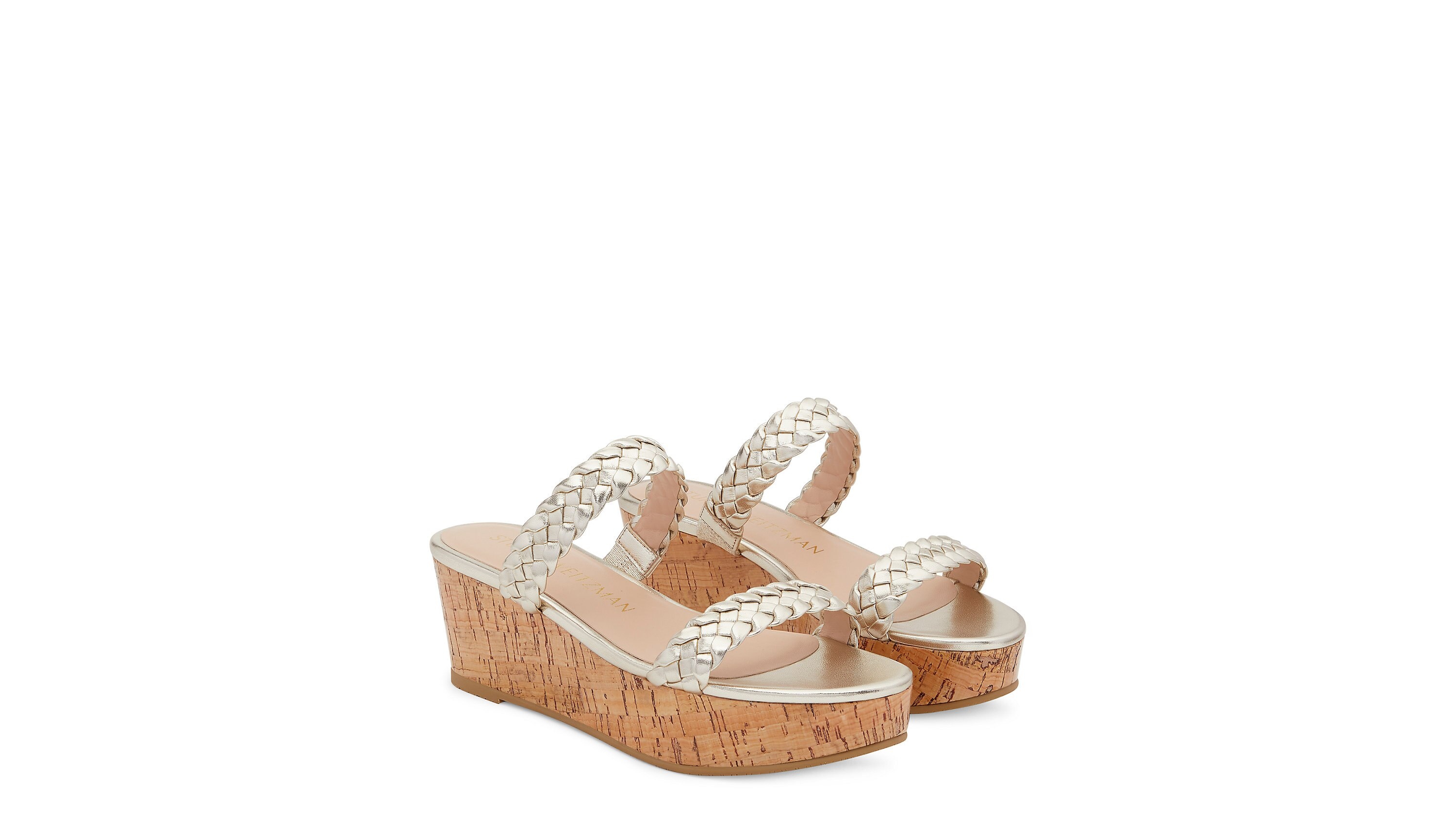 ALEENA WOVEN SUMMER SLIDE WEDGE - 2