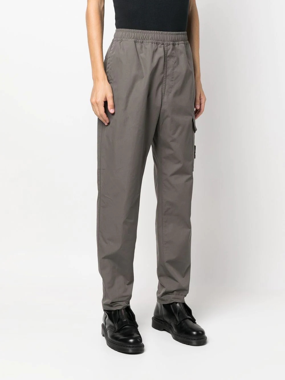 Compass-patch cargo trousers - 3