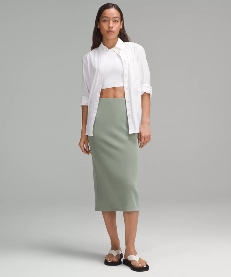 lululemon Softstreme High-Rise Midi Skirt outlook