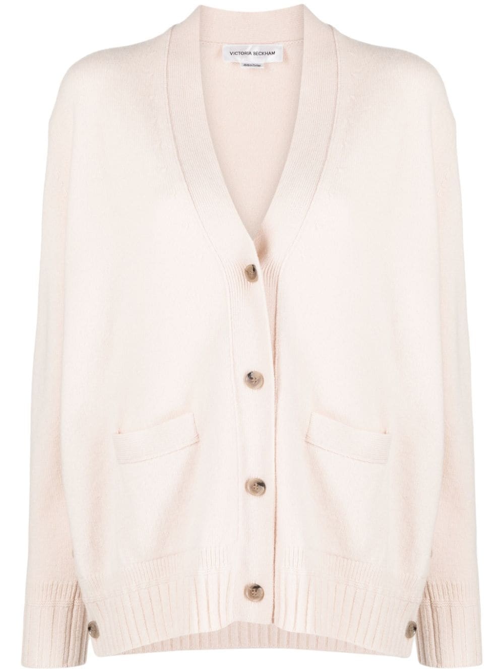 fine-knit wool cardigan - 1