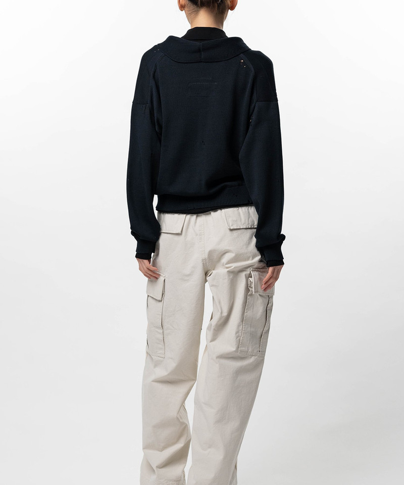 Layered Knit Cardigan 8