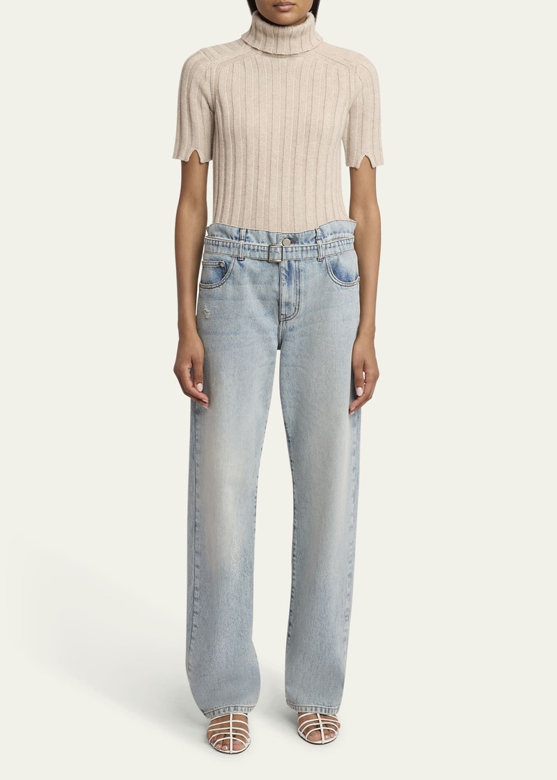 Proenza Schouler Ellsworth Belted Jeans outlook