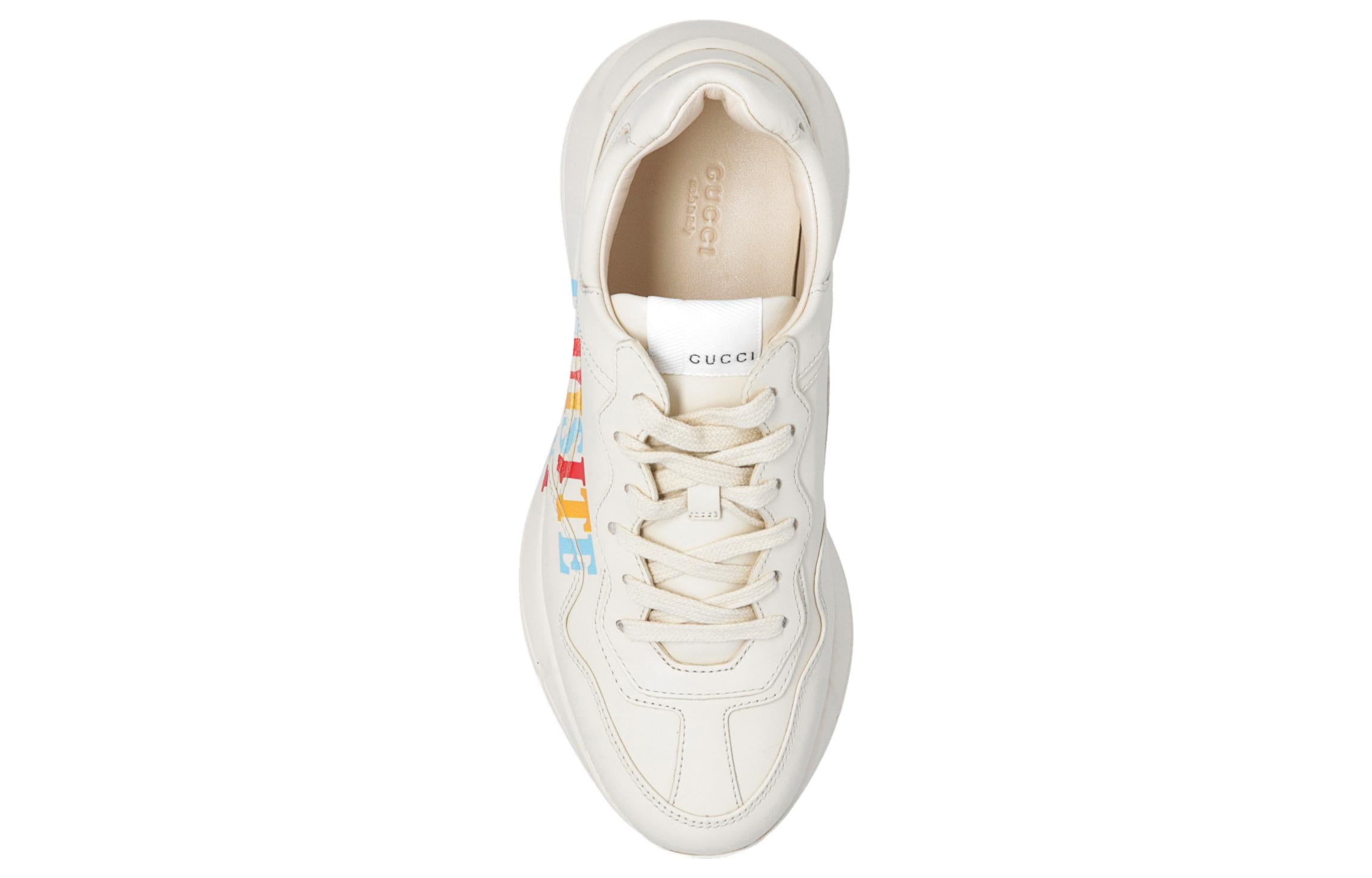 (WMNS) Gucci Rhyton Exquisite Shoes 'Beige' 720954-DRW00-9522 - 5