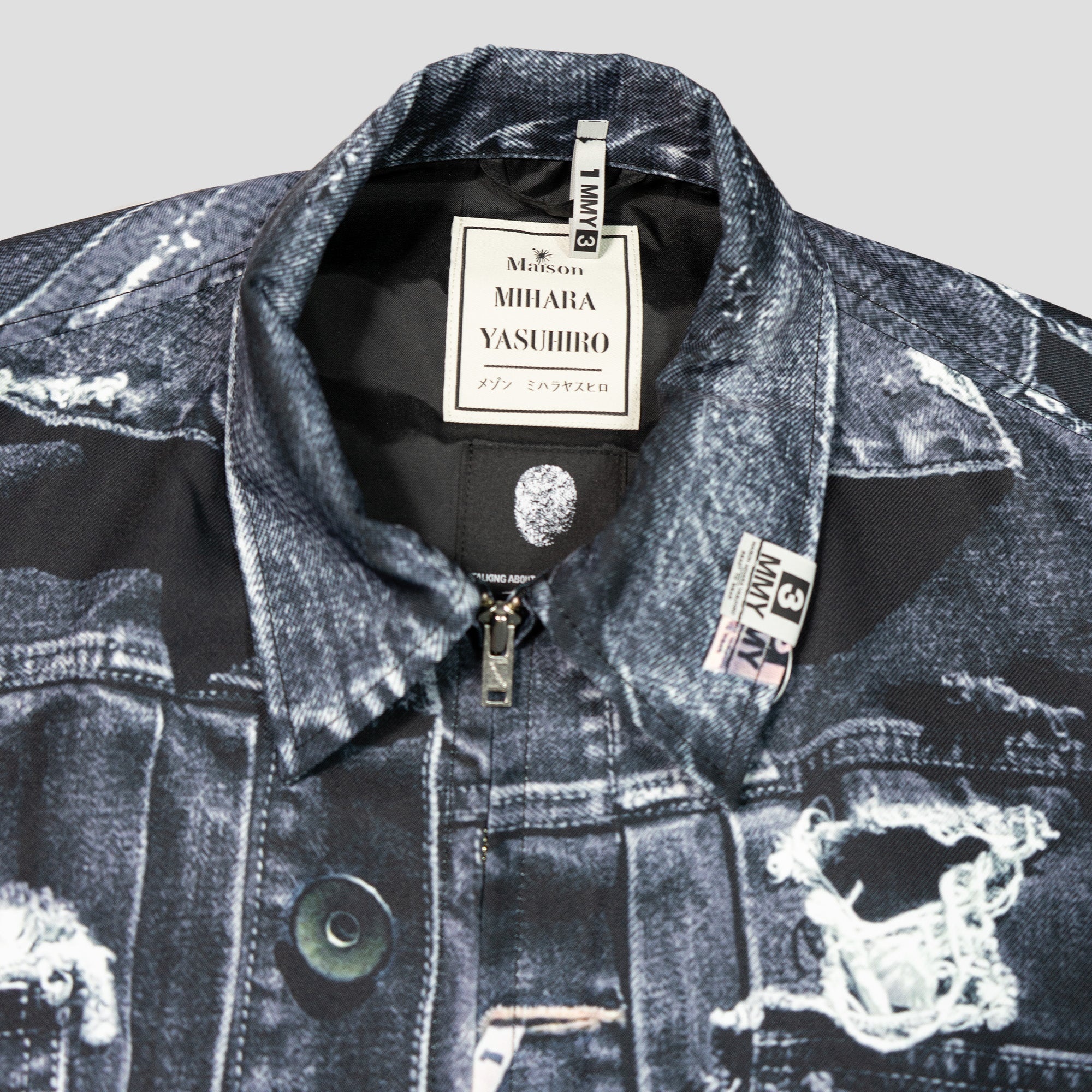 T.A.T.A TROMPE-L'OEIL DENIM JACKET - 2