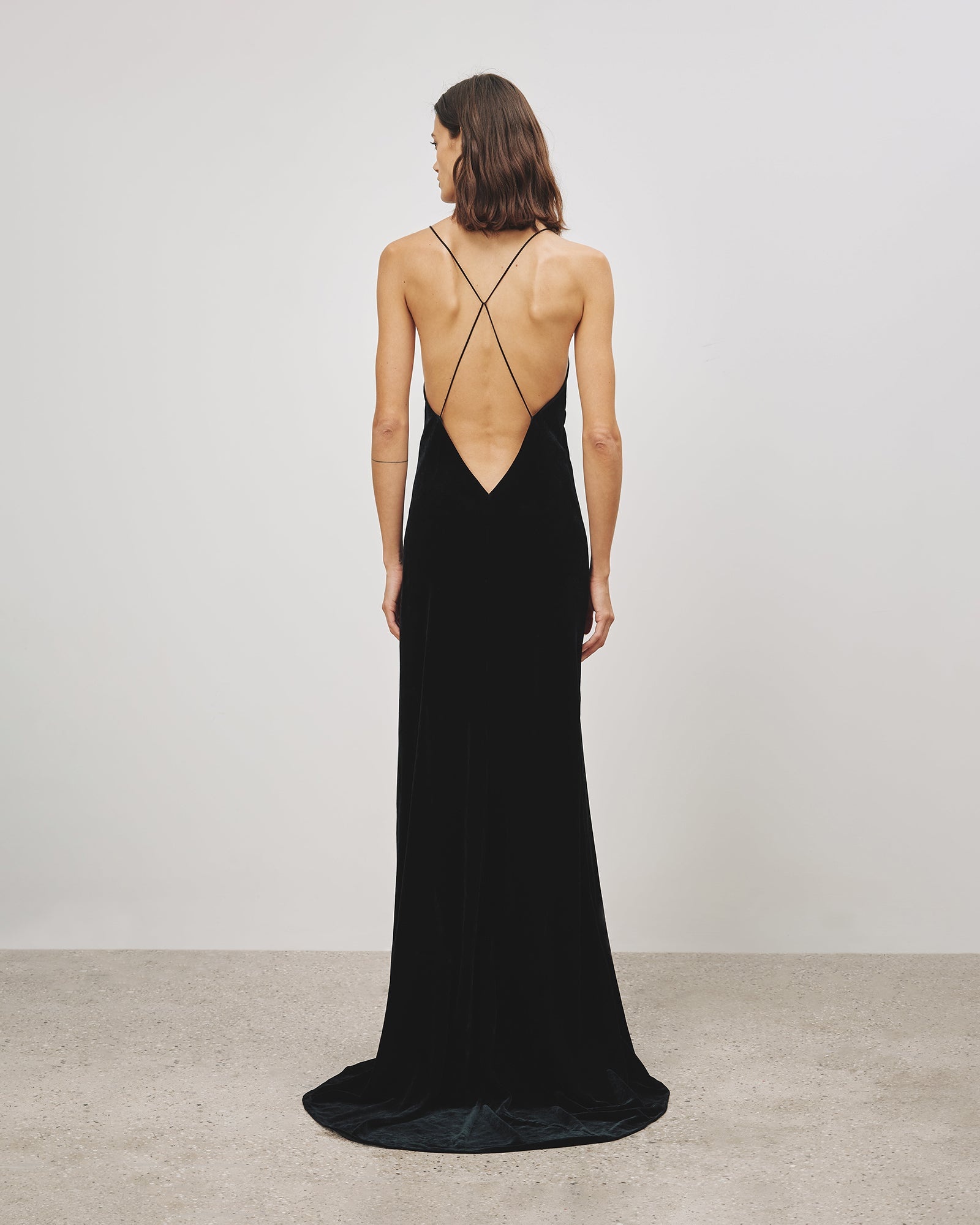 VELVET KATLIN GOWN - 4